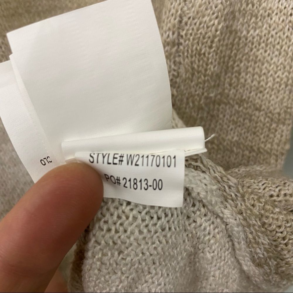 NWOT PrAna Nightingale Sweater in Stone - Picture 13 of 13